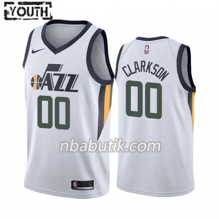 NBA Børn Trøje Utah Jazz Jordan Clarkson 00 Nike 2019-20 Association Edition Swingman